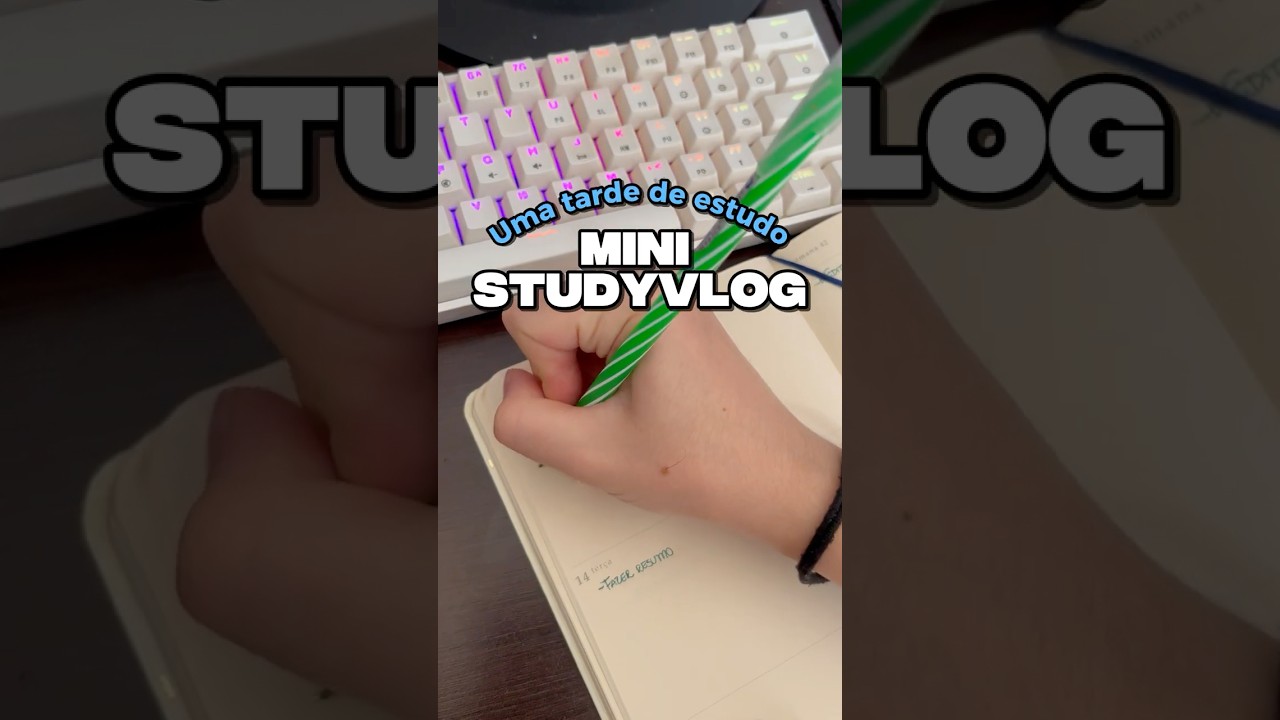 Study vlog: uma tarde de estudos 💻☕️ #estudos #studyvlog #odonto