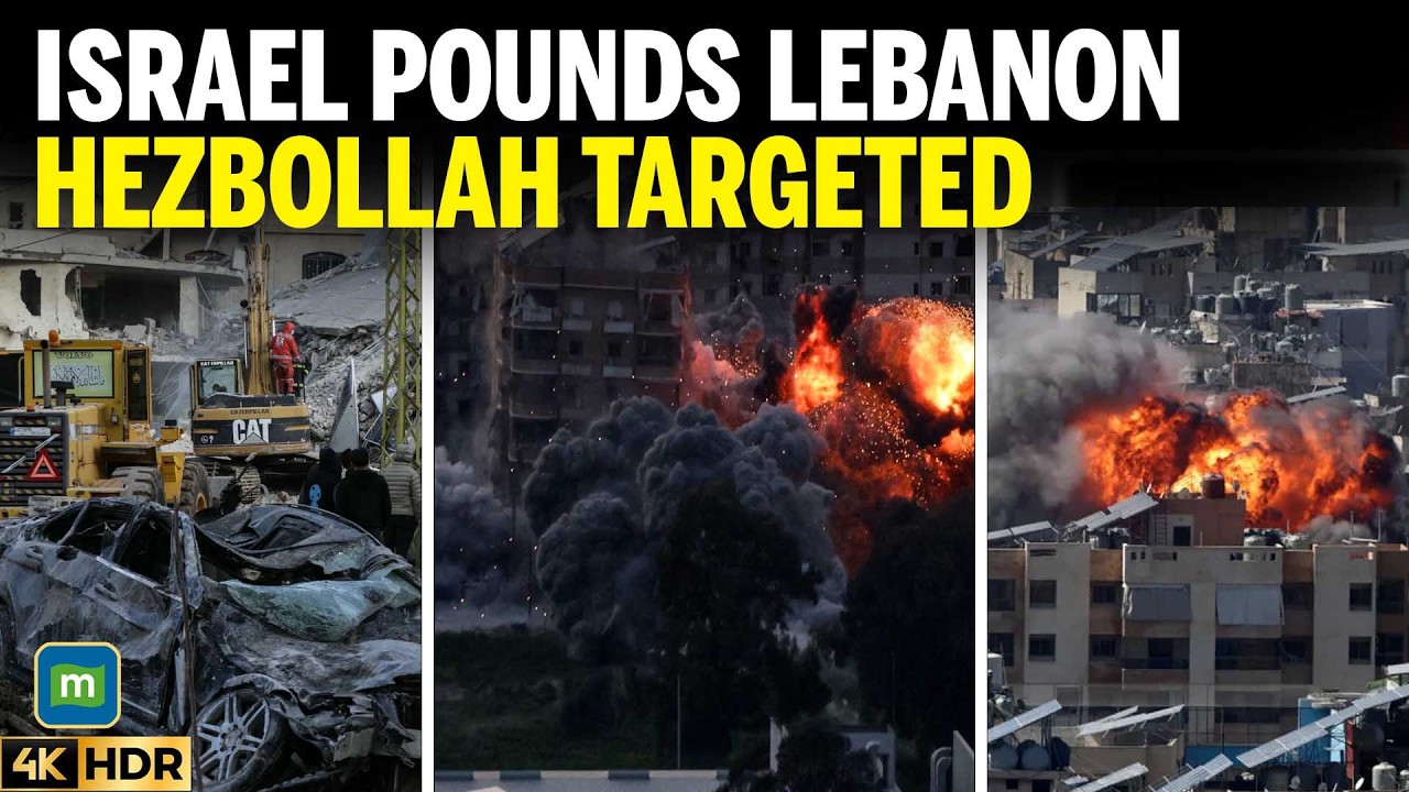 Israel Bombs Lebanon; Explosions Rock Beirut, Missiles Rain Down Targeting Hezbollah | N18G