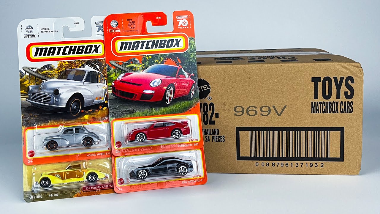 Unboxing 2023 Matchbox - Mix 11 (V case)