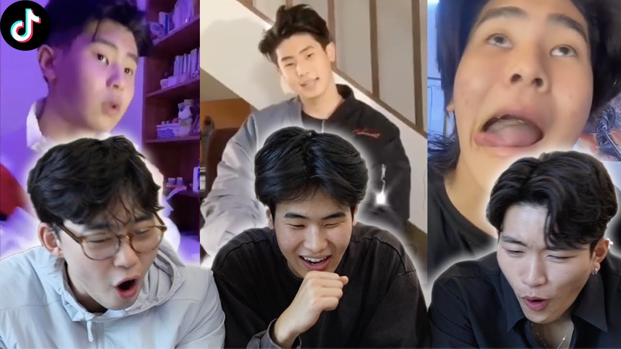 Reacting to my OLD CRINGY TIKTOKS (unfortunately some thirst traps) ft Fred and Kenny