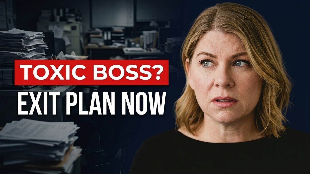 How to Deal With a Toxic Boss (Micromanager, Narcissist & Bully Guide)
