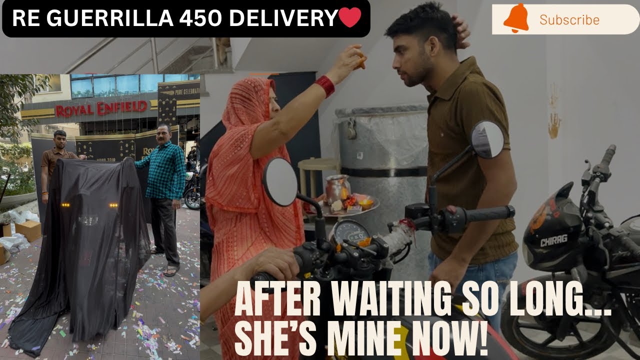 Royal Enfield Guerrilla 450 | The Most Awaited Delivery of 2025🔥