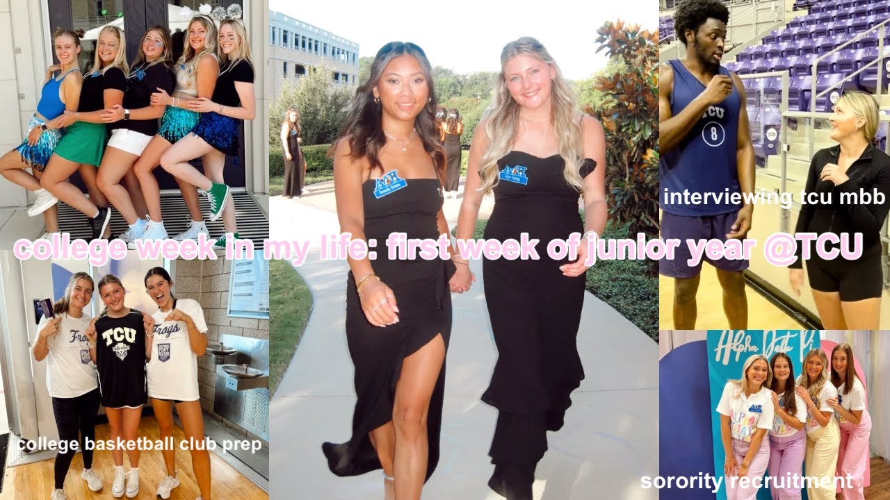 COLLEGE WEEK IN MY LIFE: first week of junior year @TCU