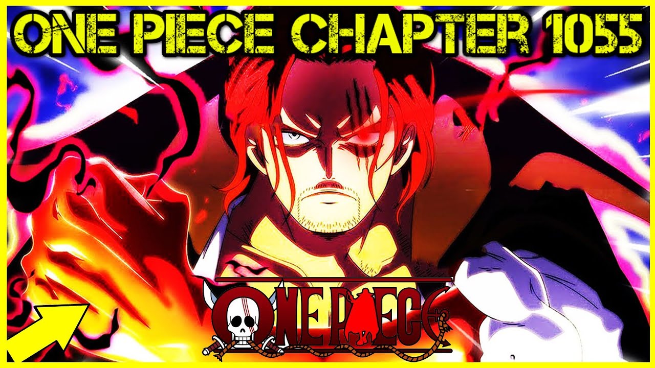 Глава 1055 One Piece: Шэнкс наконец-то щелкает пальцами!! Поединок Шэнкса против Адмирала Зеленог...
