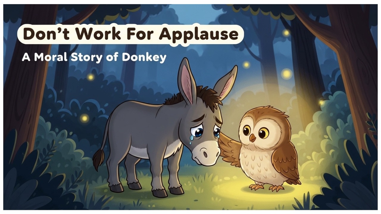 Stop Working for Applause – Powerful Life Lesson on True Self-Worth I Inspirational Moral Story