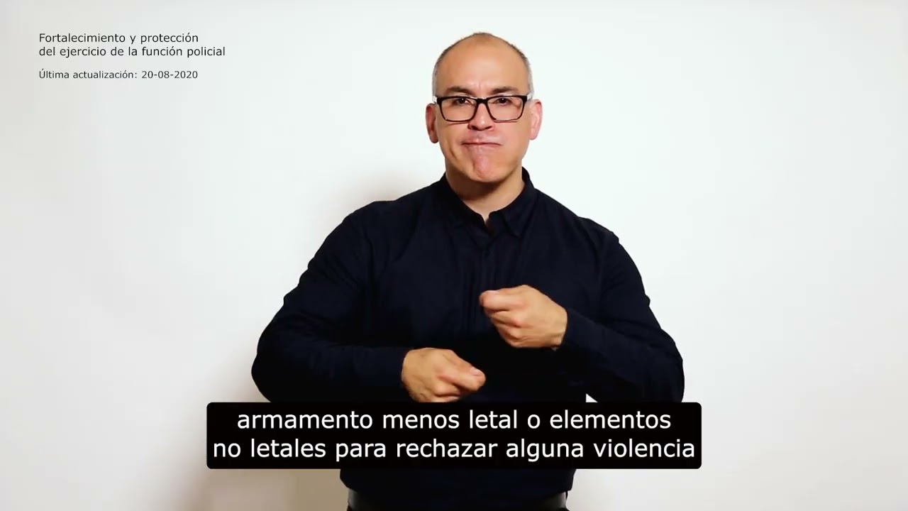 Fortalecimiento y protección del ejercicio de la función policial