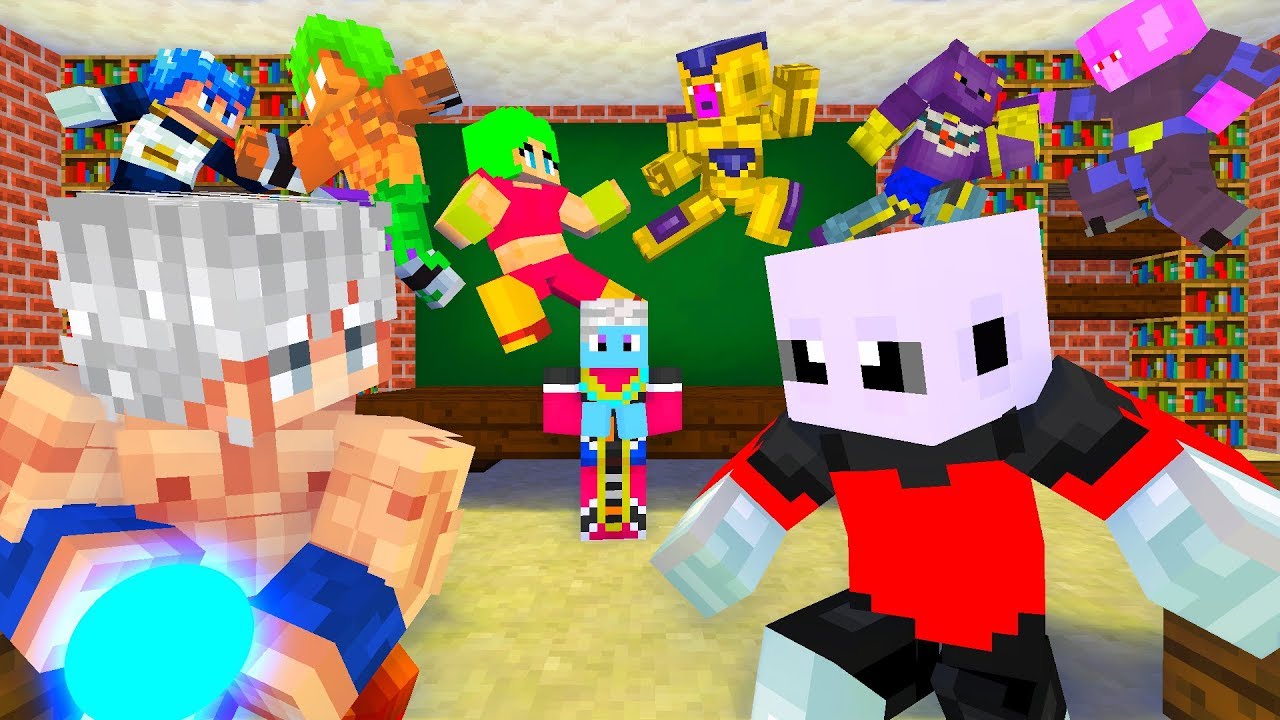 Minecraft Mobs : DRAGON BALL SUPER BREWING CHALLENGE (Minecraft Animation Parody)