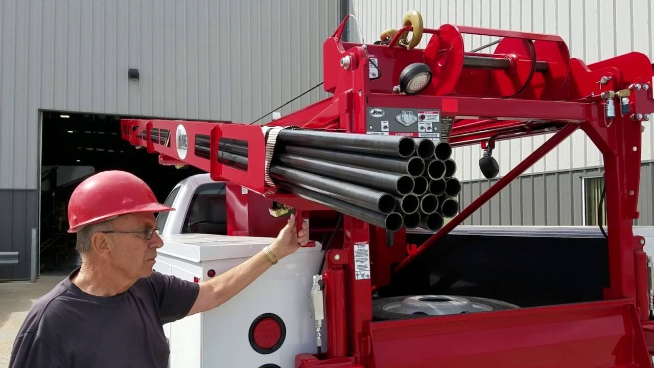 Hunke Manual Tilt Pipe Rack