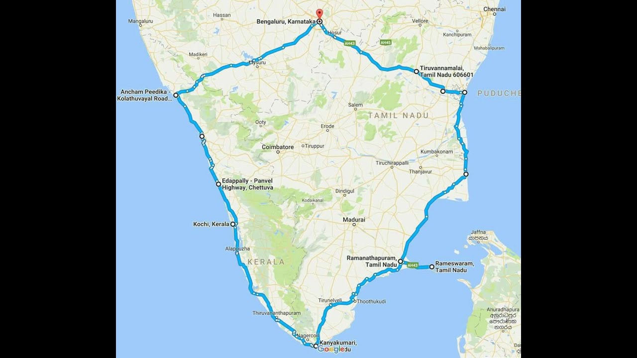 Royel Enfield ThunderBird- 500 : South India Coastal Road Trip