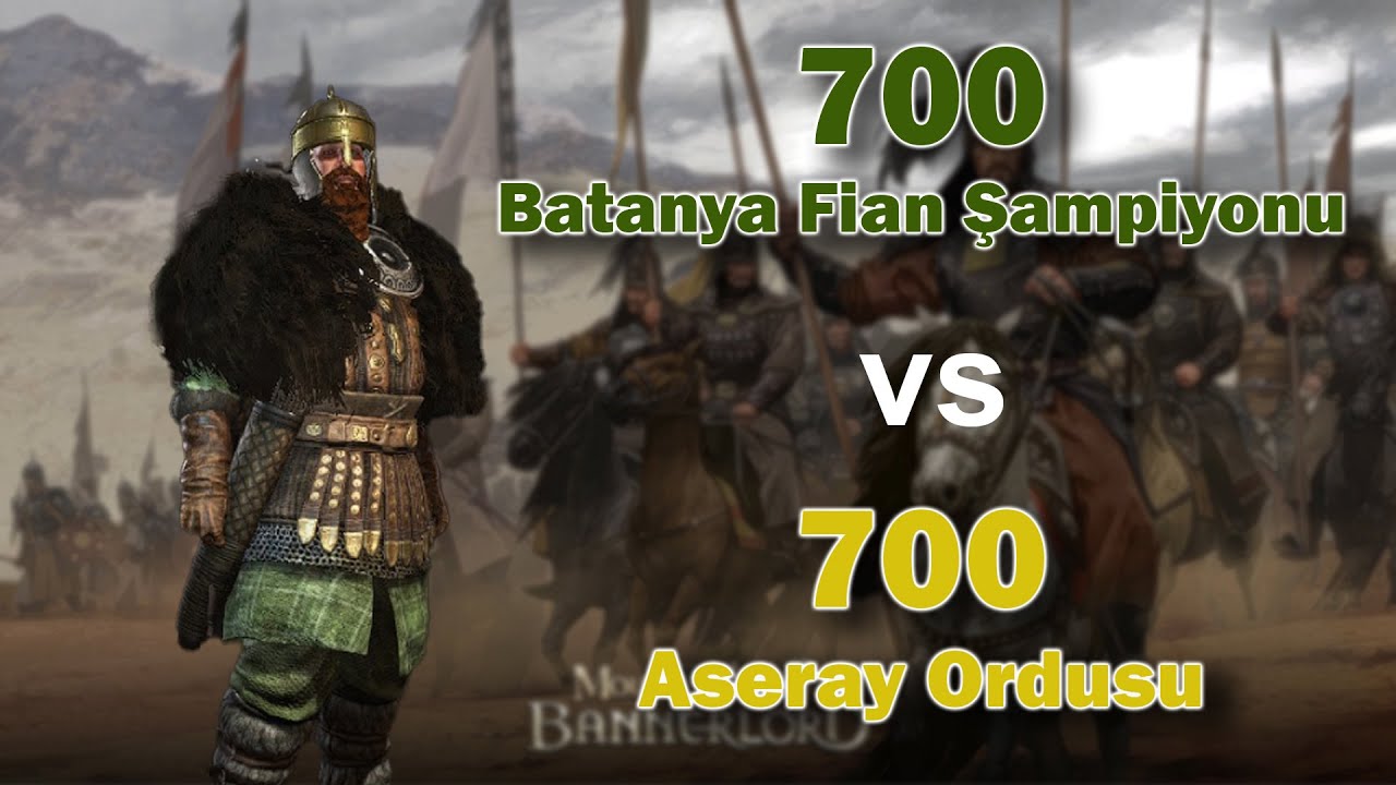 700 Batanya Fian Şampiyonu 700 Aseray Ordusuna Karşı