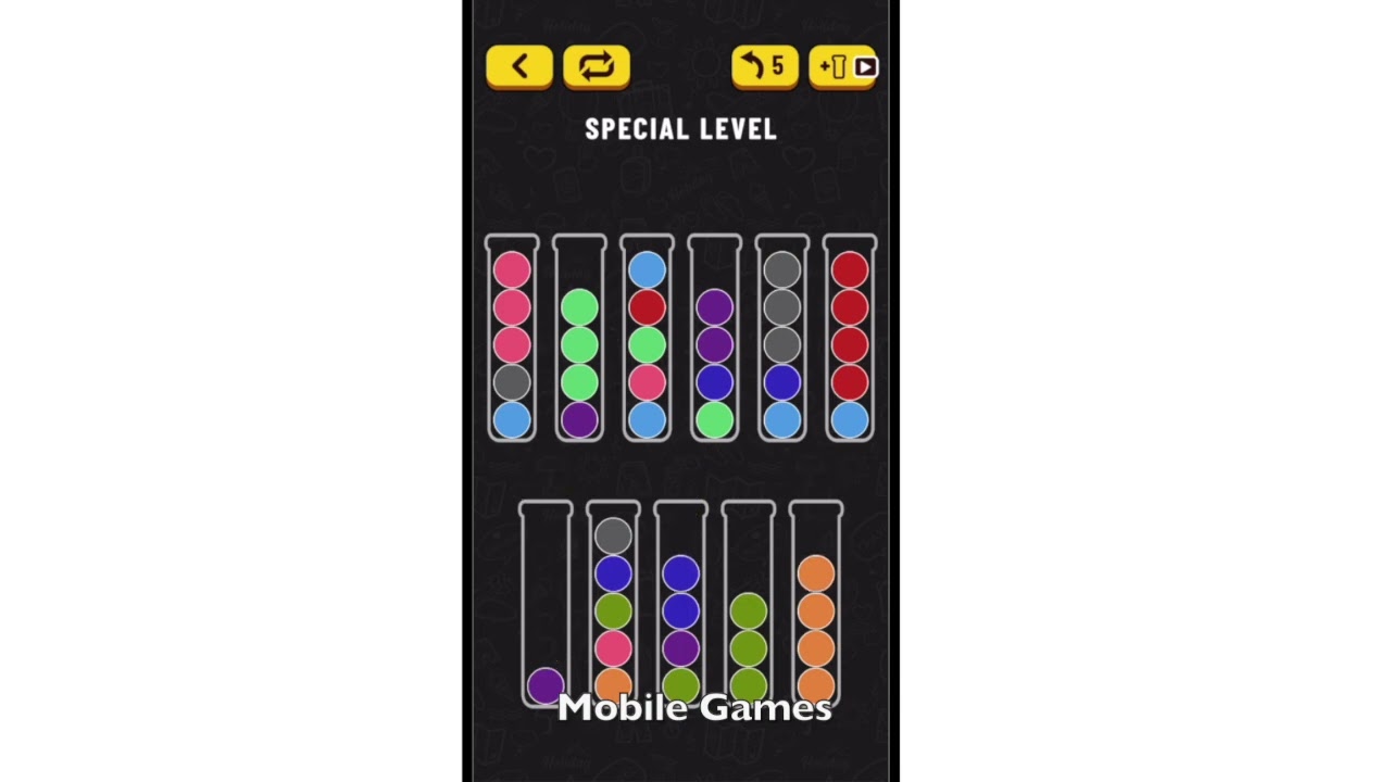 Ball Sort Special Level 75 Walkthrough