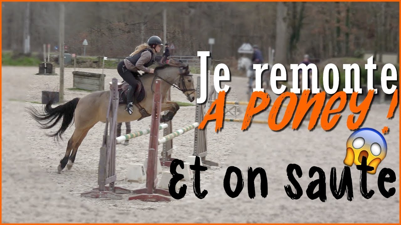 COUR DE SAUT À PONEY !