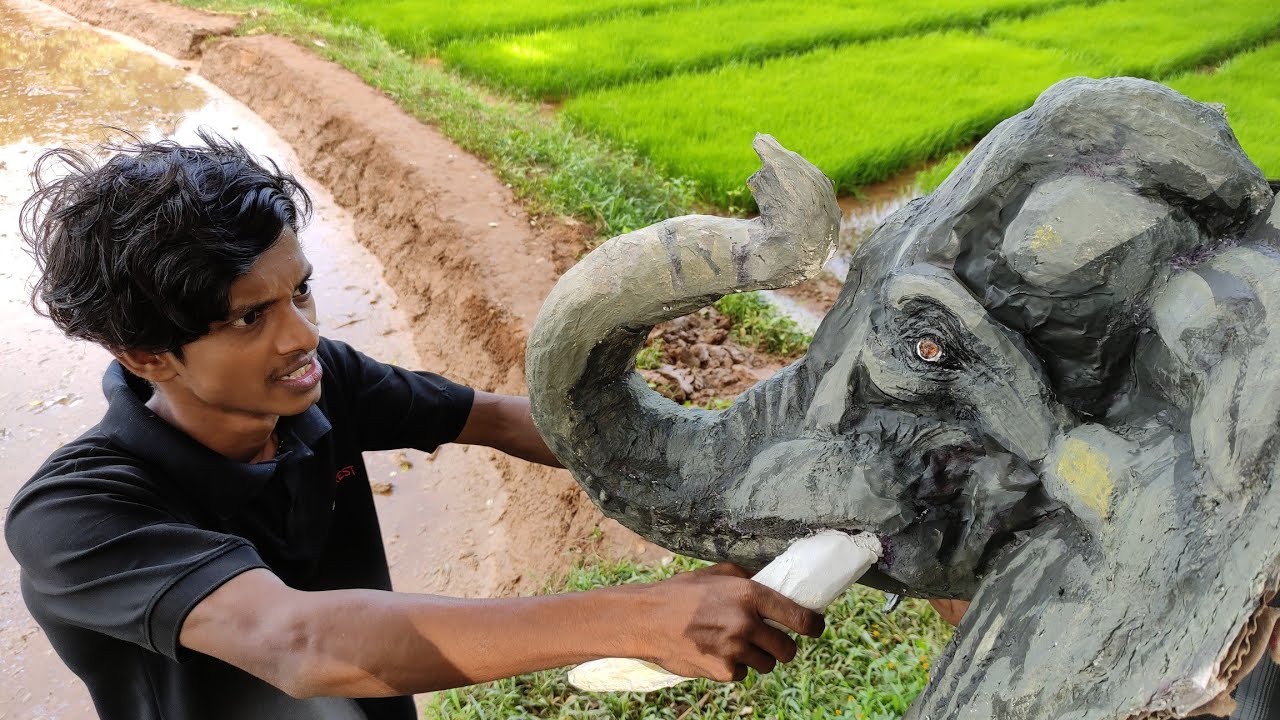 Paper elephant 🐘🐘 | കടലാസ് കൊണ്ട് ഒരു ആന