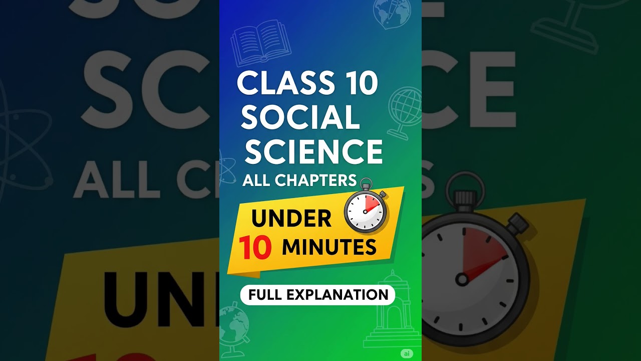 Class 10 All Chapters Explanations under 10 minutes #cbse #class10 #history #summary #decodeandlearn
