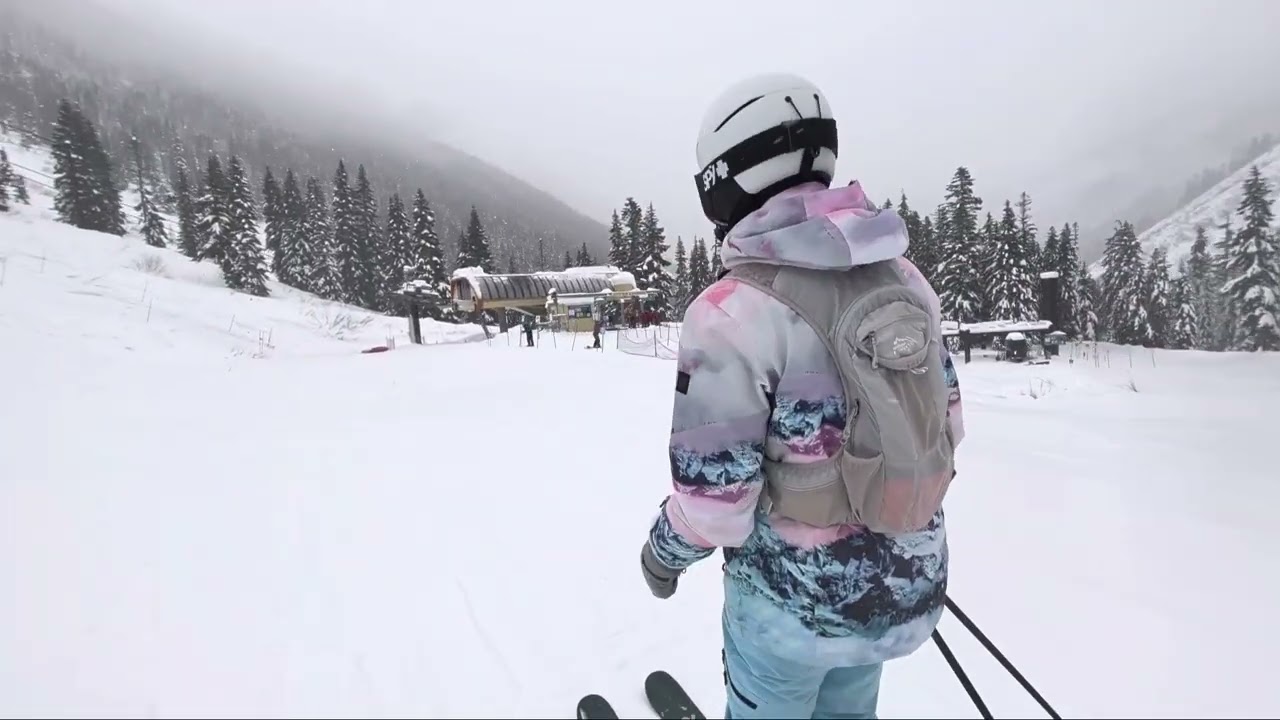 Stevens pass, back side ⛷️❄️🏔️⛄🏂🏼