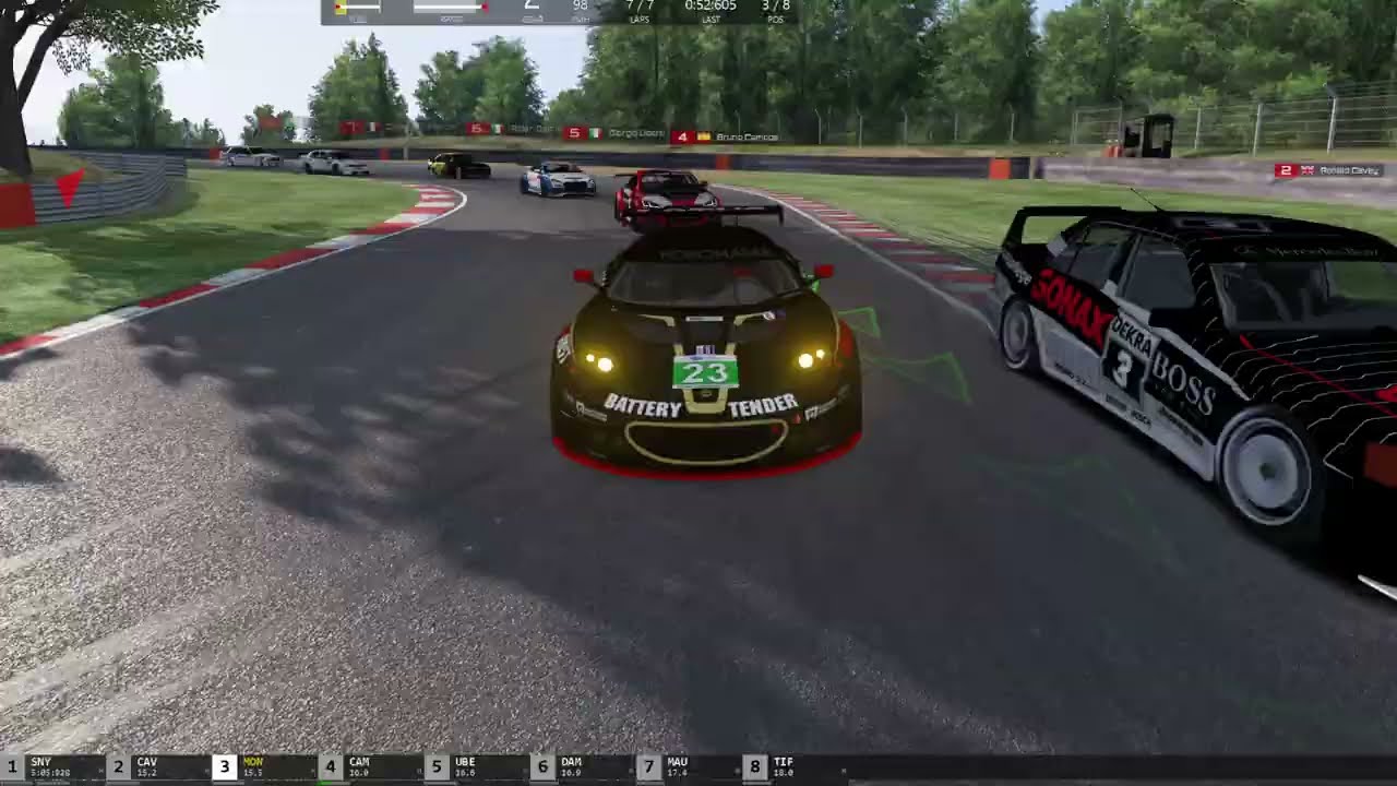 GT4 Racing in Lotus