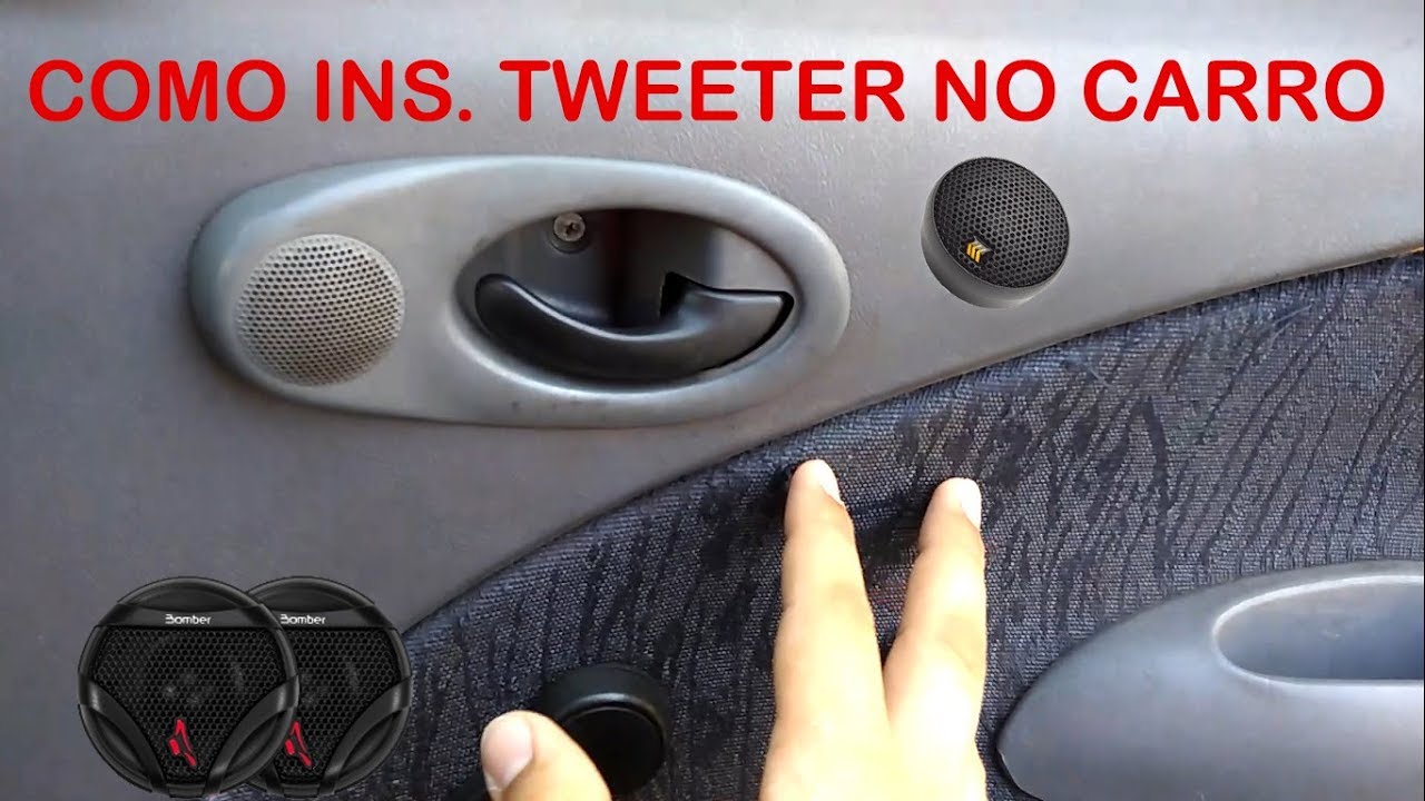 INSTALANDO TWEETER NO CARRO
