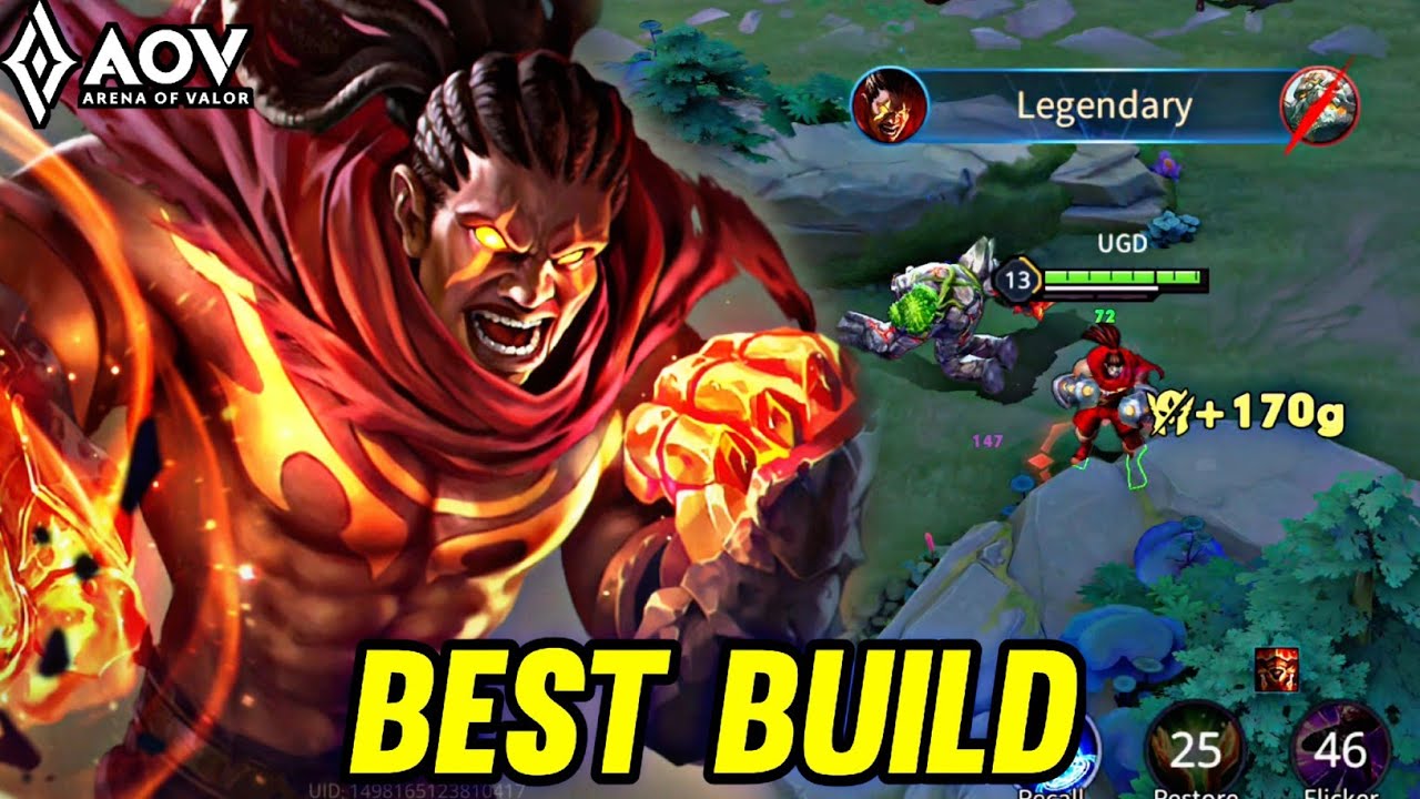 AOV : RAZ GAMEPLAY | BEST BUILD - ARENA OF VALOR LI&Ecirc;NQU&Acirc;NMOBILE ROV