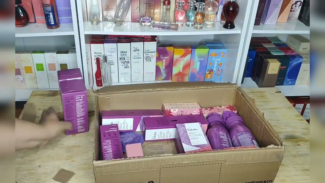Abertura de Caixas da Natura e Avon do ciclo 16/2025.