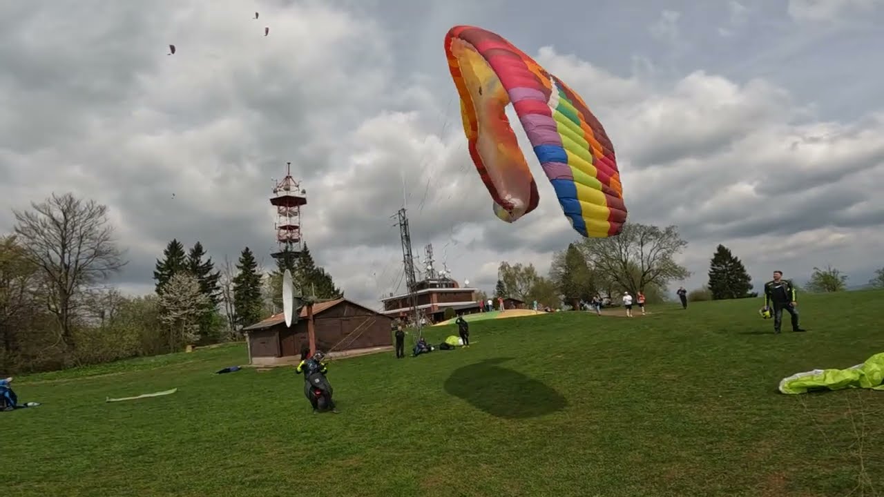 2024 04 13 Paragliding - Kozákov