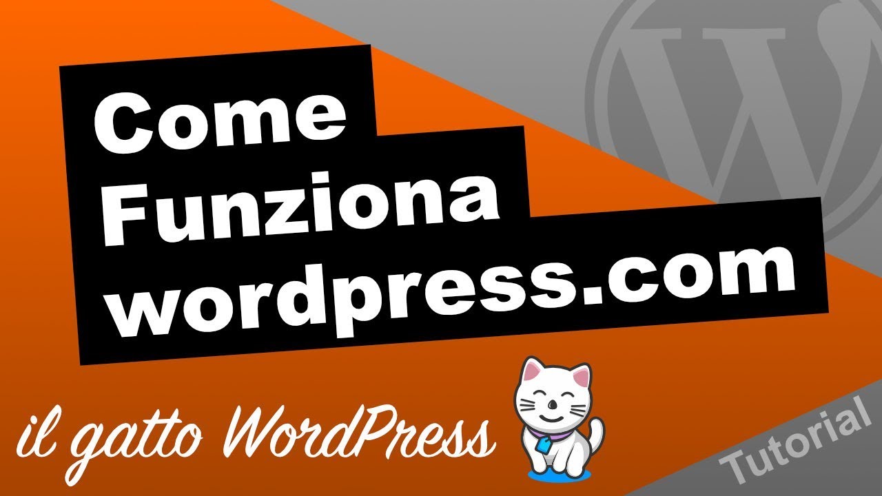 Come funziona wordpress.com