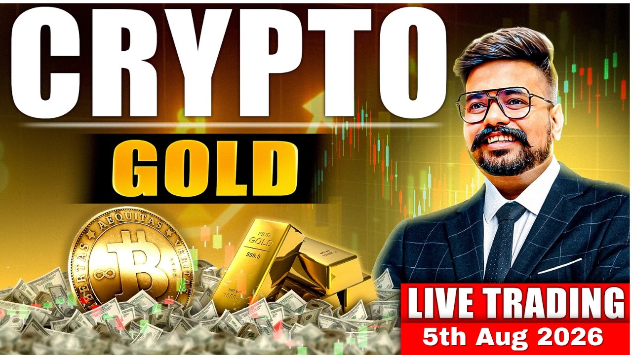 Live Crypto Trading | ETH and BTC Breakout Soon | Xauusd Live Trade