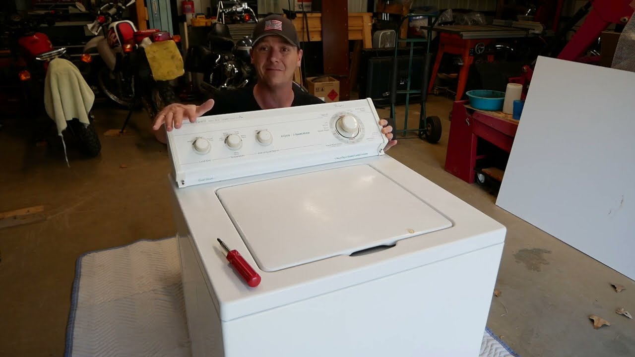 CLOTHES STILL WET AFTER SPIN CYCLE - WHIRLPOOL/KENMORE DIRECT DRIVE WASHER REPAIR