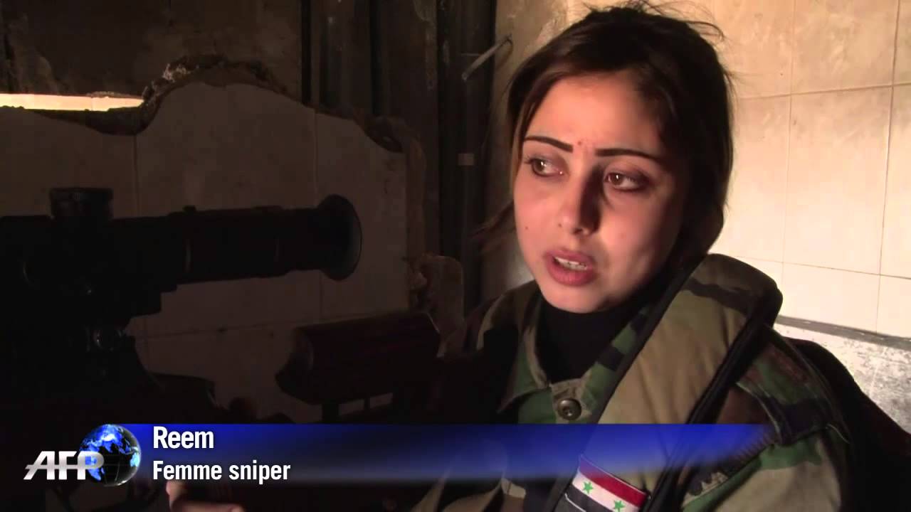 Syrie: à Damas, les commandos féminins en première ligne