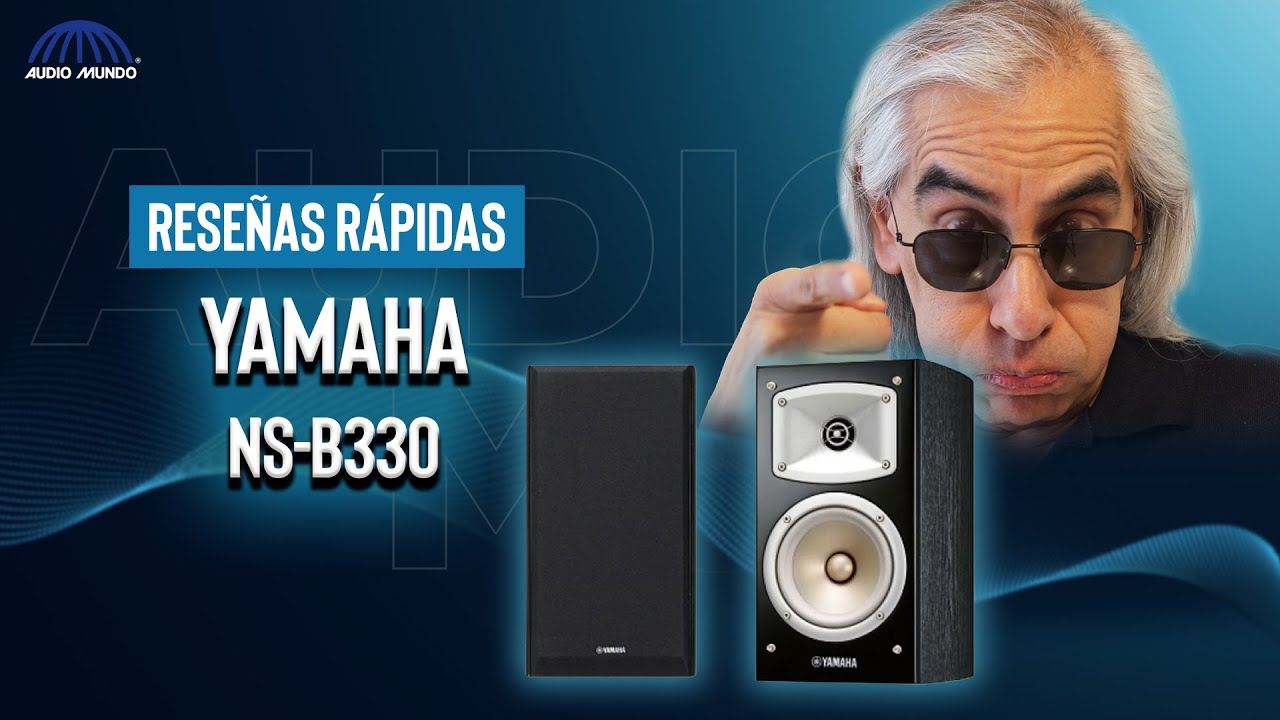 Par de altavoces tipo librero marca Yamaha modelo NS-B330