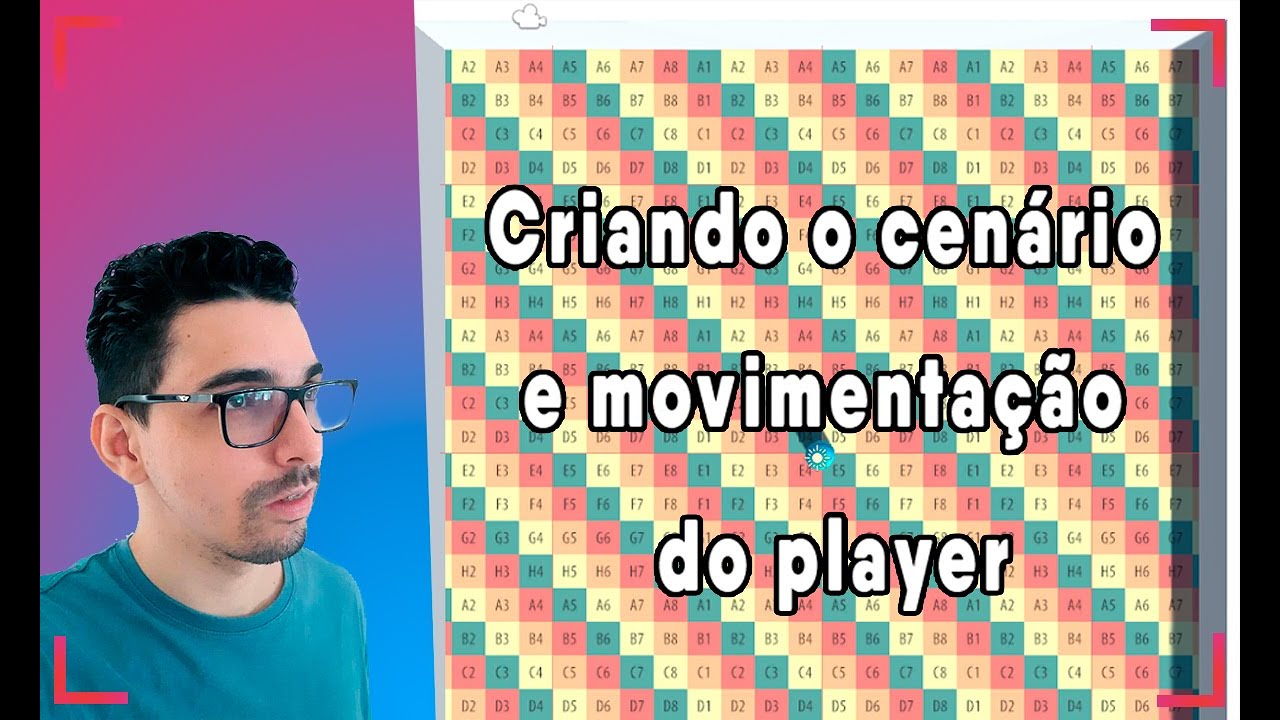 Limitando campo de visão da Câmera na Unity 3D #01 - Criando o cenário e movimentação do player