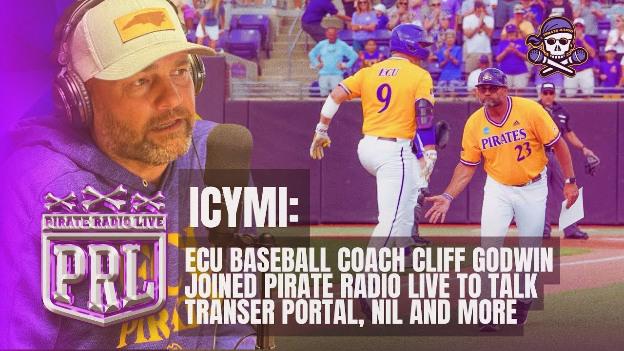 ICYMI: ECU Baseball Coach Cliff Godwin on the transfer portal & the day after the season ended.