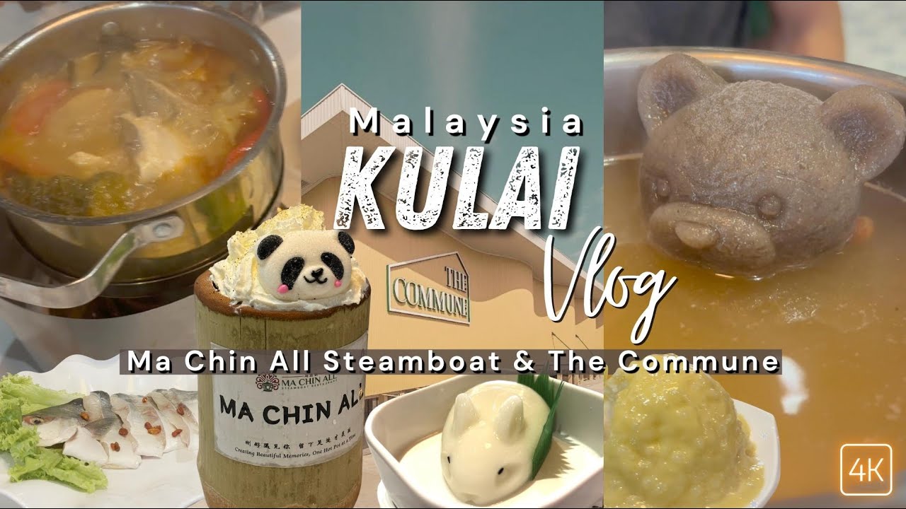 🎥 A Day in Kulai! Chin Ma Chin Steamboat + Commune Mall 🥘🛍️