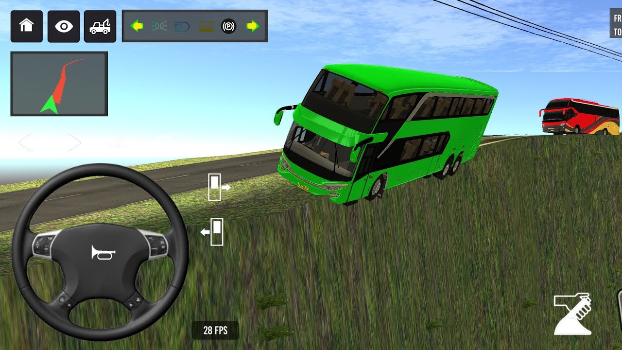 🔥🤩Bus Game: Driving Simulator 3D ll City Bus Game: Driving GamesBus Coach Simulator Game #simulator 