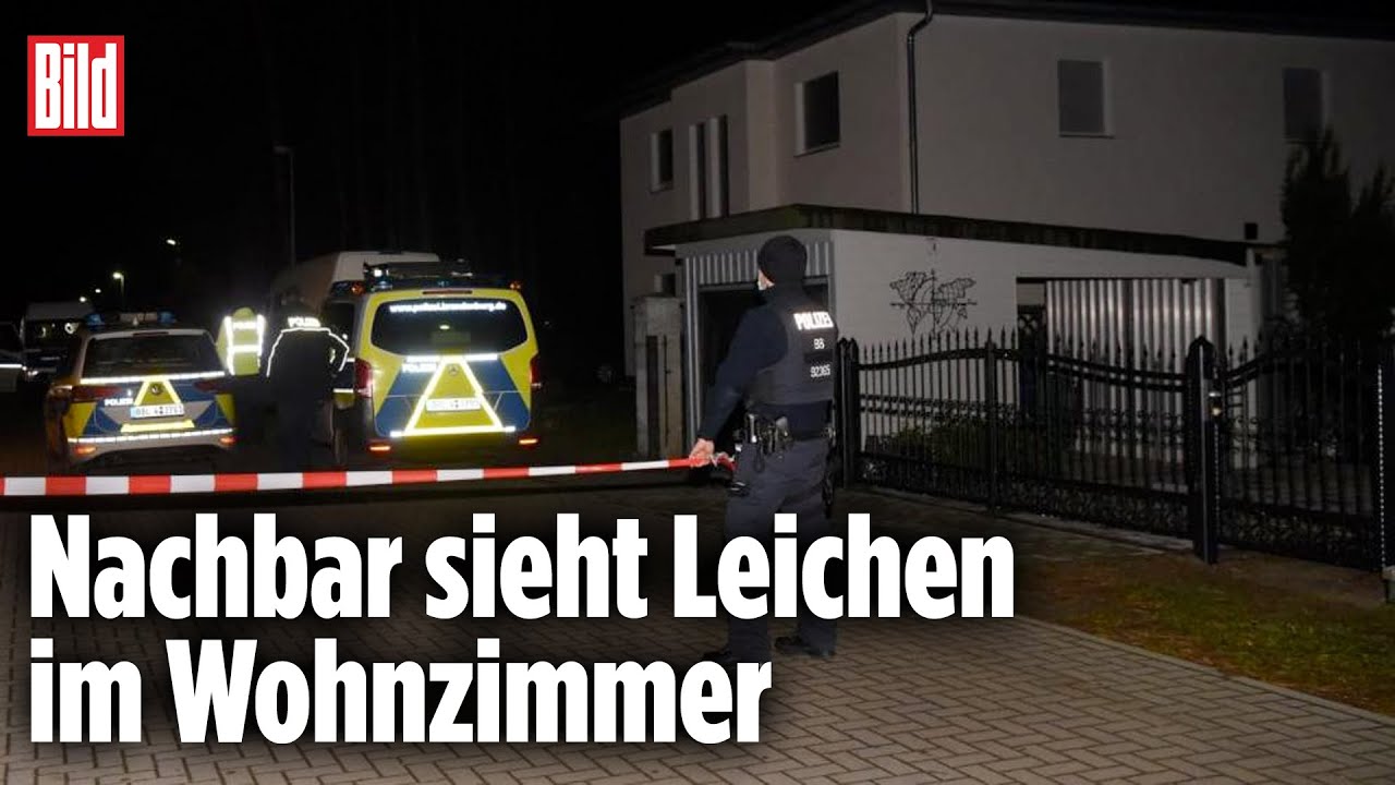 Eltern und ihre drei Kinder (10, 8, 4) tot: Abschiedsbrief gefunden | K&ouml;nigs Wusterhausen