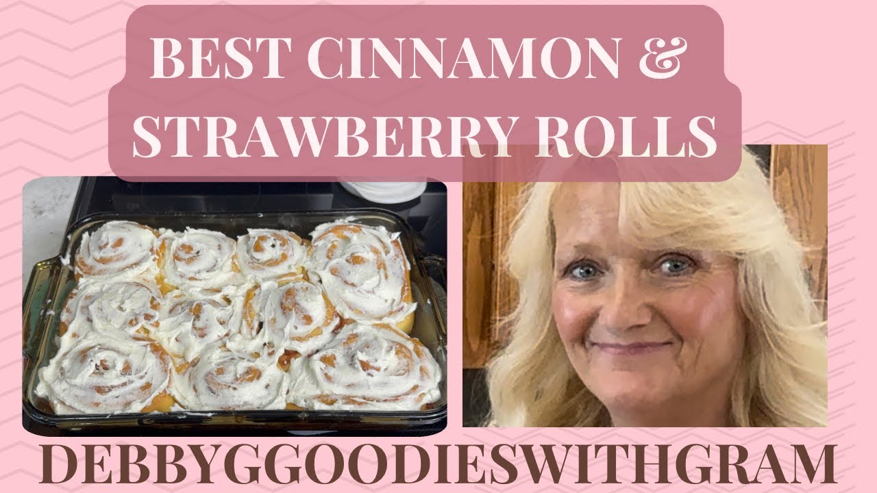 Soft Cinnamon Strawberry Rolls in bread machine