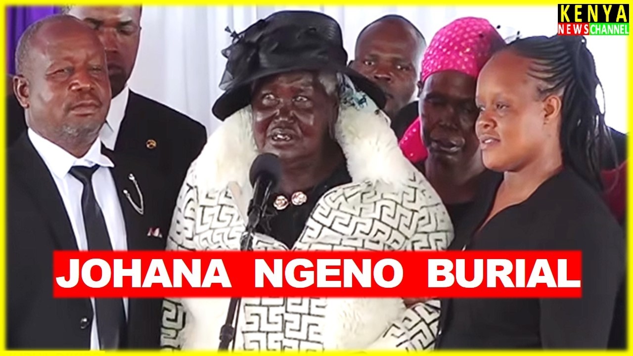 Johana Ngeno Mother EMOTIONAL Tribute during Burial Service in front of Ruto at Emurua Dikirr Narok