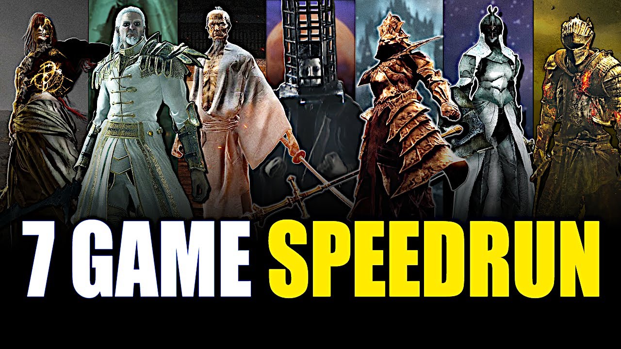 Can I Speedrun 7 Soulsborne Games Back to Back