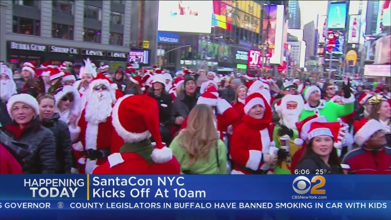 Santa Con Comes To Town