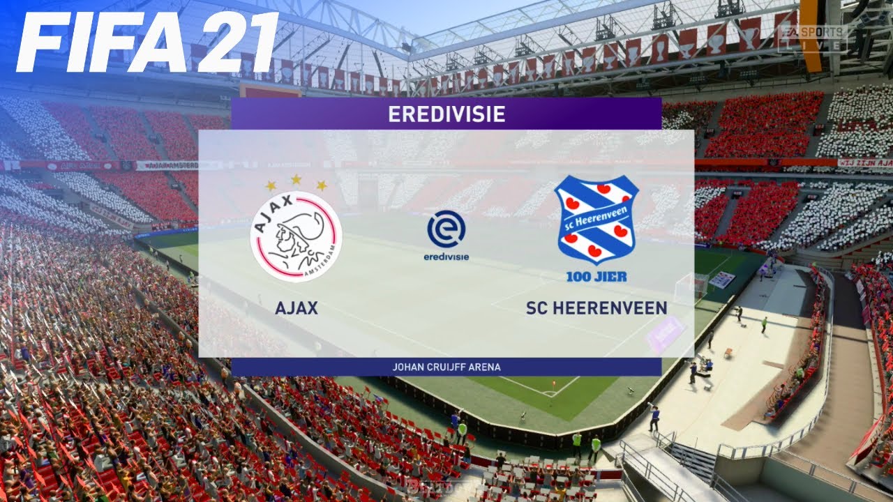 FIFA 21 - AFC Ajax vs. SC Heerenveen @ Johan Cruijff ArenA | Eredivisie
