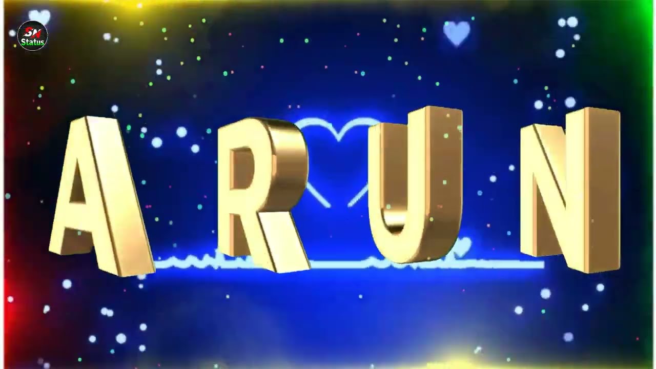#Arun Name Art Video||Arun Name Status | Arun Name Whatsapp Status  |Arun NameFor Whatsapp  Status