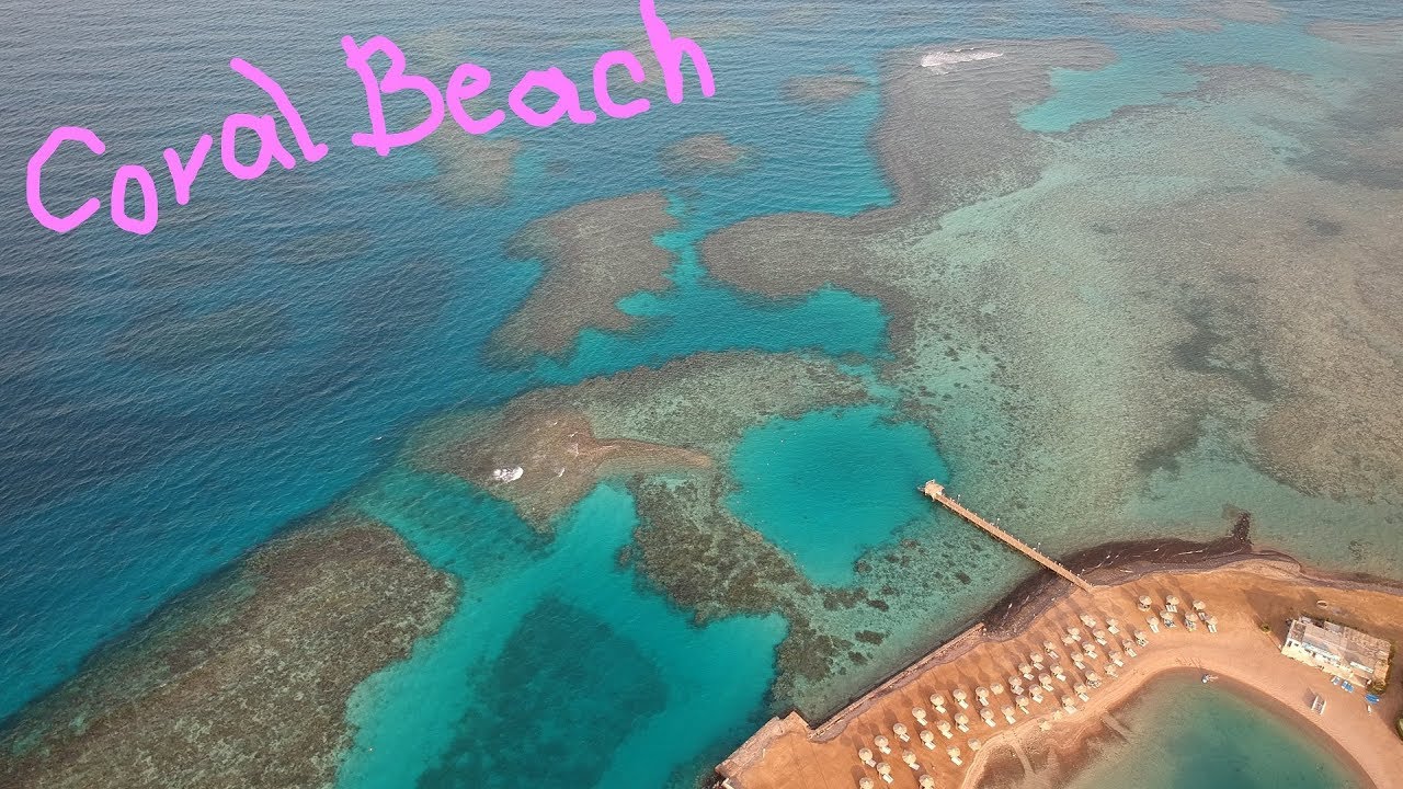 HURGHADA CORAL BEACH Resort 🌞 🌴🐠 GoPro 7