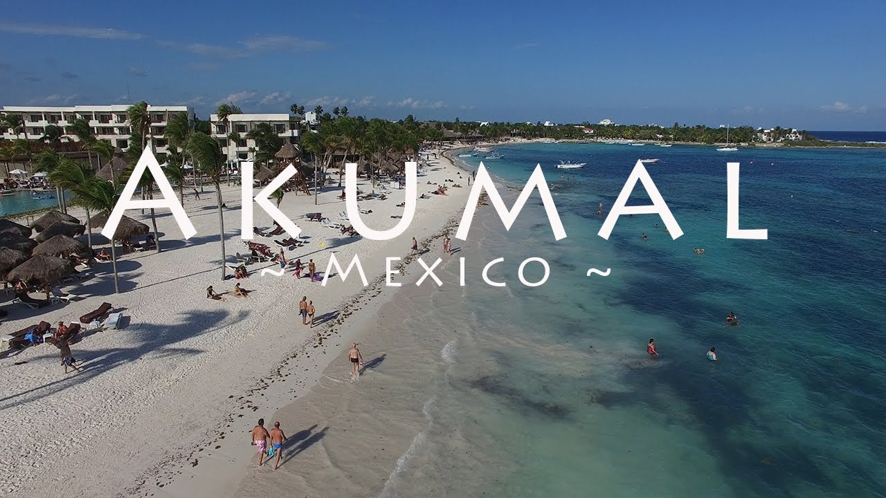 Akumal Beach - Tulum, Mexico - Drone Video