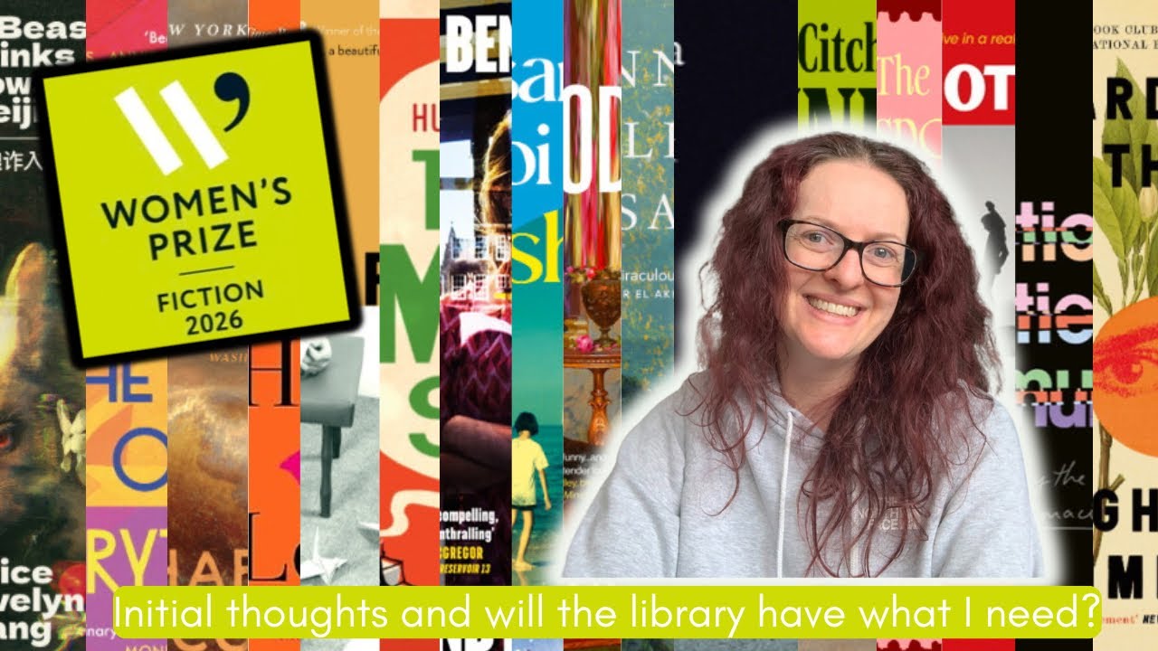 Reacting to the Women’s Prize for Fiction 2026 Longlist - what can I get from the library?!
