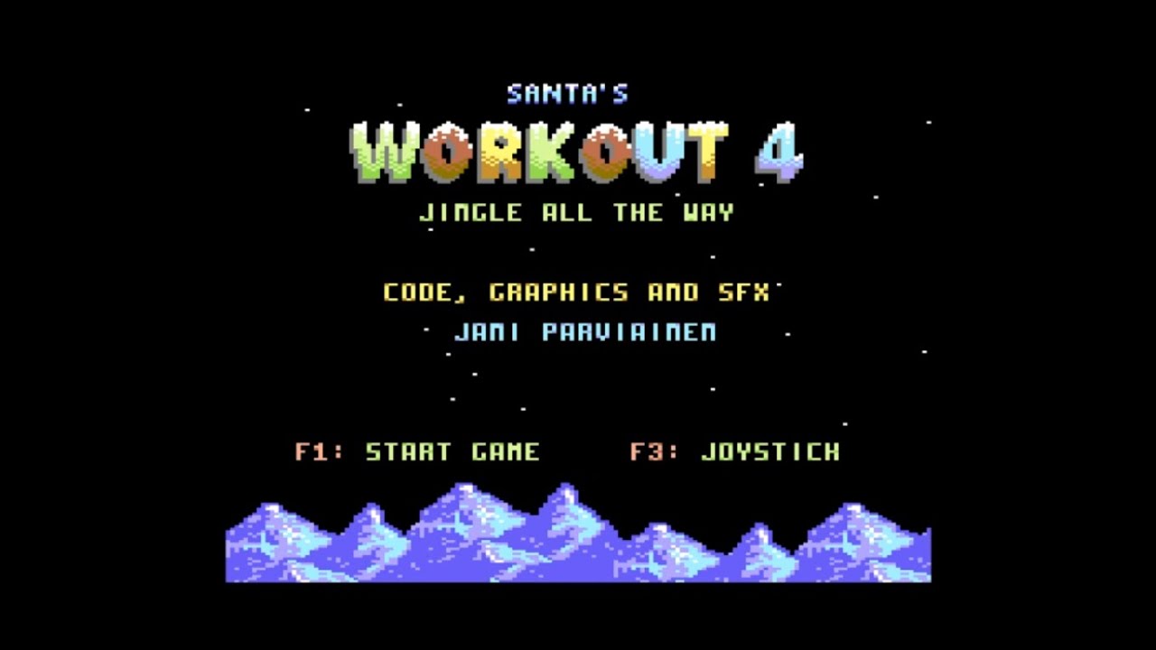 Santas Workout 4 para Commodore 64