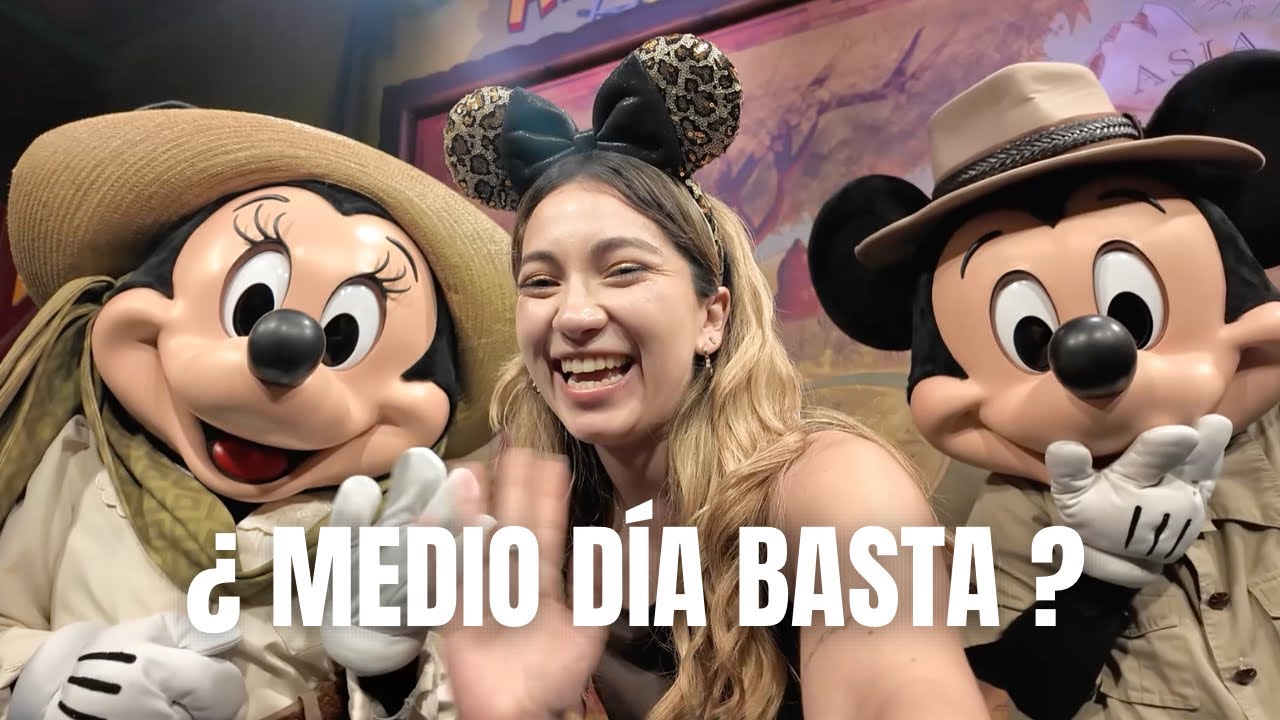 El parque con MENOS atracciones... pero la mejor de Disney World 😱😍