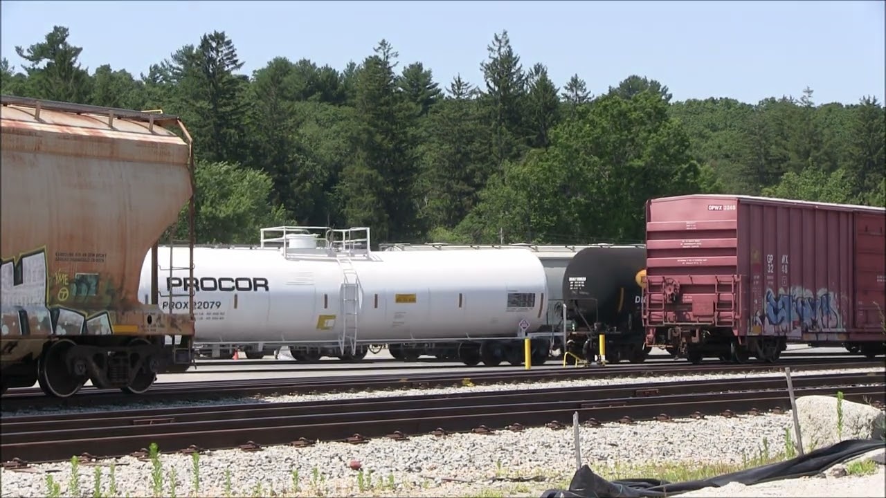 Once abandoned rail yard restored - Hopedale, MA - 7/2022