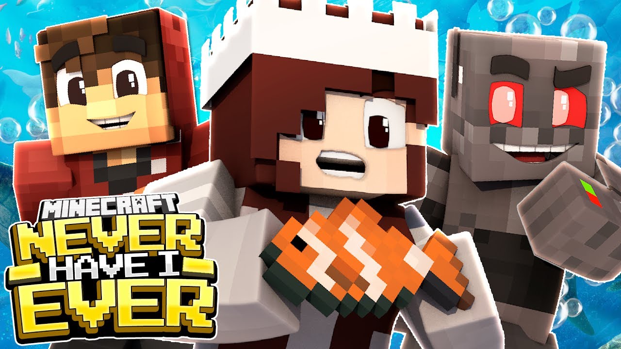 Minecraft Never Have I Ever: Underwater Edition! (Funny Moments)