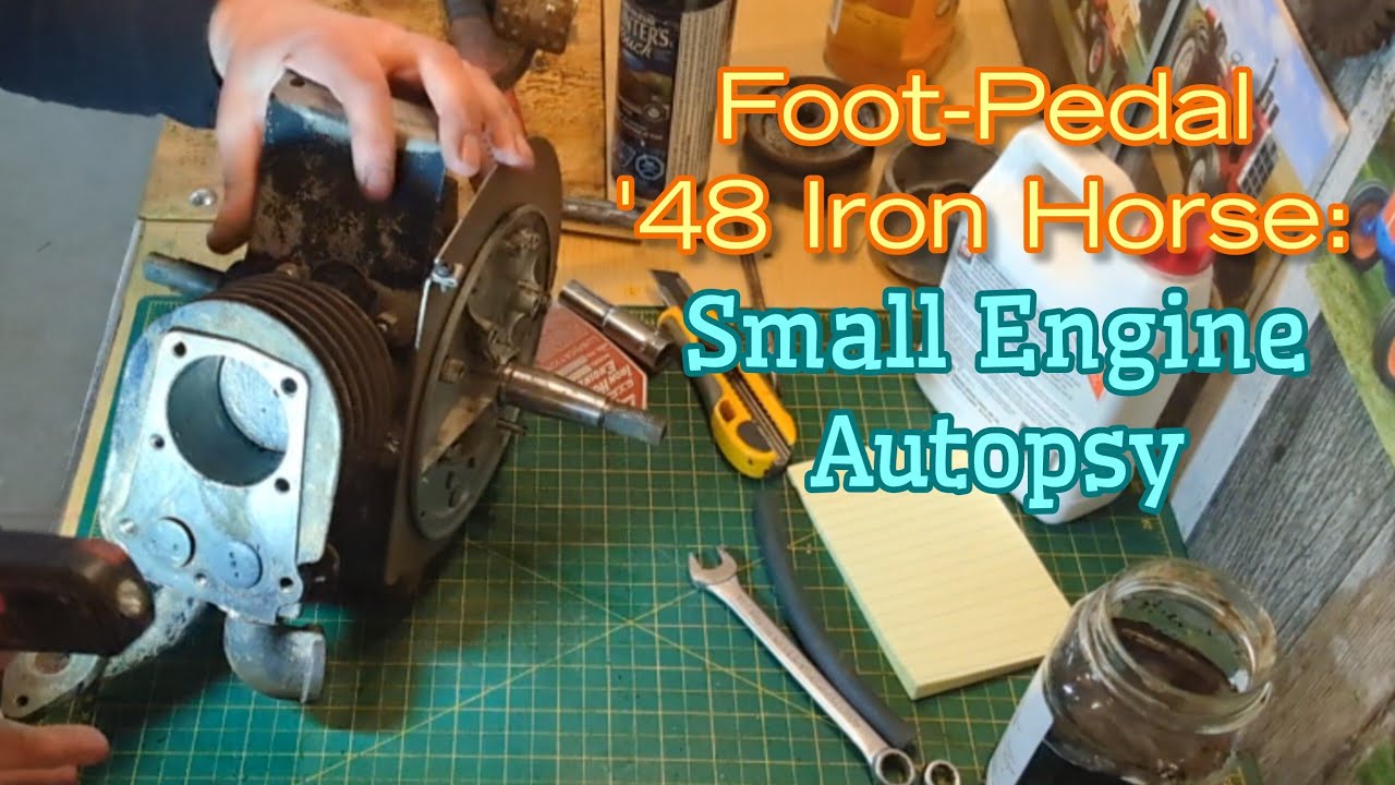 Я думаю, что двигатель этой стиральной машины с ножным запуском уже не спасти.