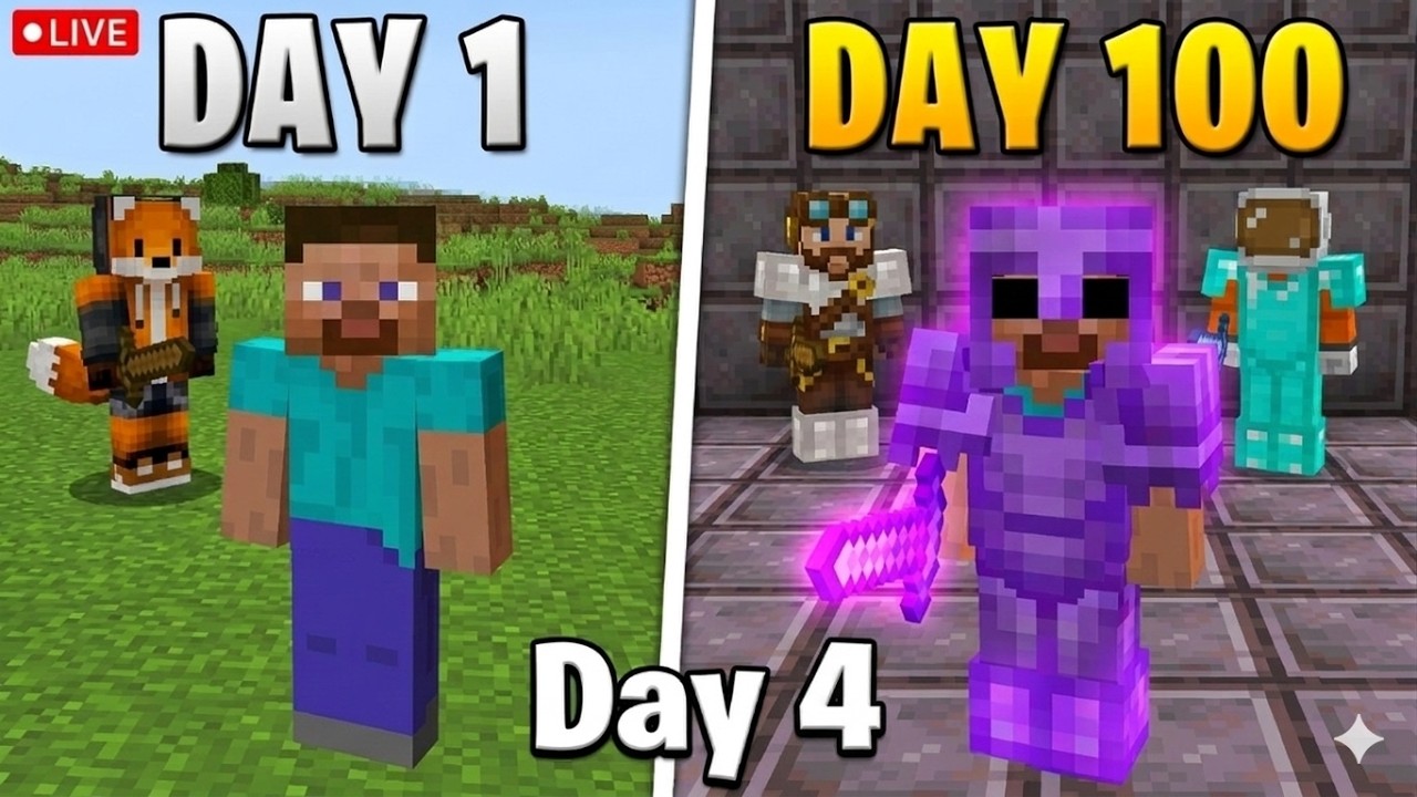 MINECRAFT🤔 Survival series Day 3🤓