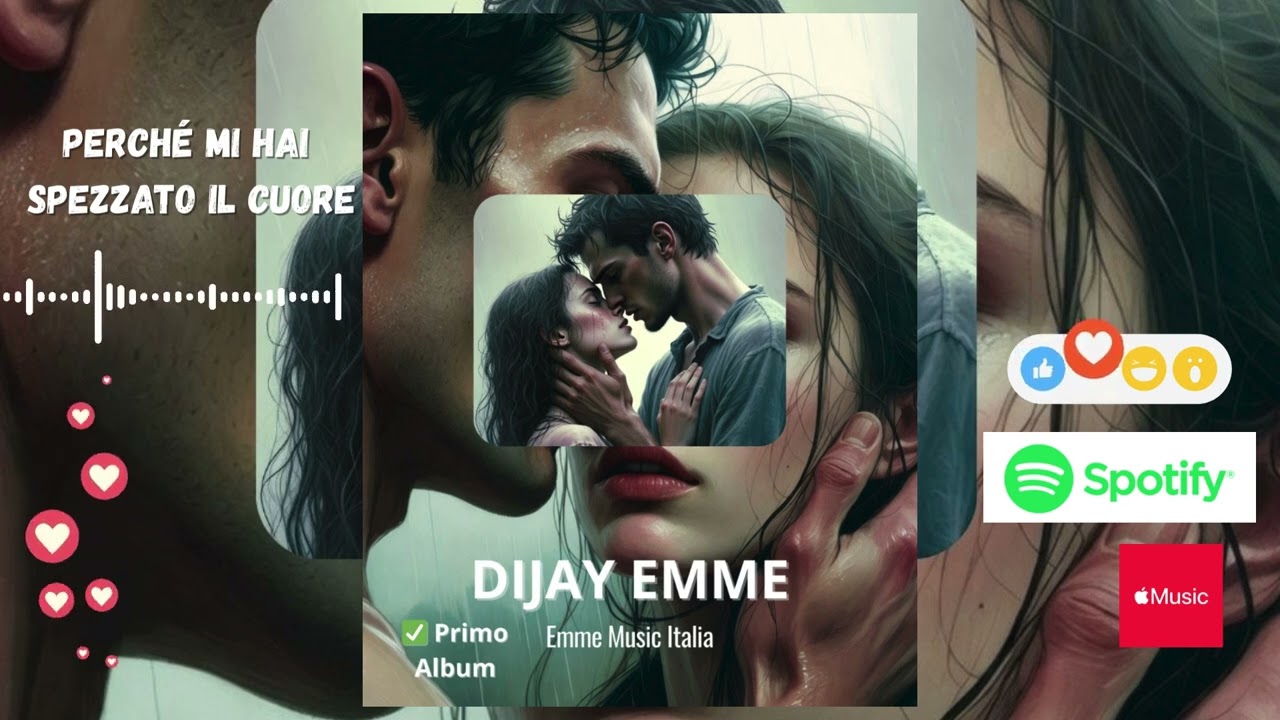Perché mi hai spezzato il cuore || DIJAY EMME || Canzone Drammatica d’Amore 💔  Triste Italiana 2026